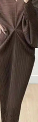 Teal Sculpted Pleated Kaftan Dress