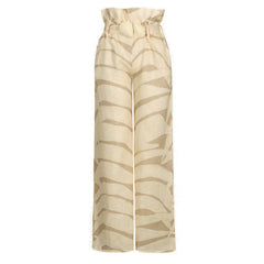 Golden Shell Cut-Out One-Piece Swimsuit