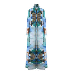 Celestial Mirage Longline Maxi Dress