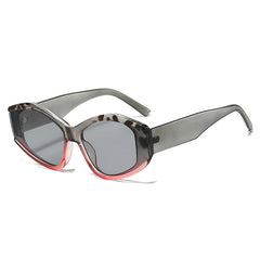 Fashion Forward Geometric Cat-Eye Sunglasses