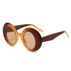 Chic Statement Round Sunglasses