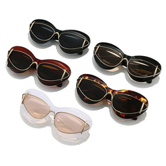Unique Designer Inspired Cat-Eye Sunglasses