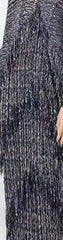 Shimmering Mauve Layered Fringe Dress