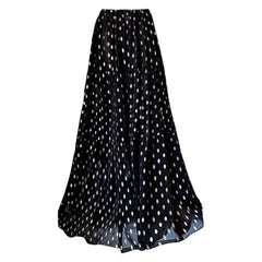 Midnight Glam Polka Dot One-Piece Swimsuit