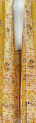 Tribal Print Long Pleated Kimono