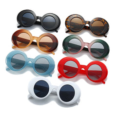 Chic Statement Round Sunglasses