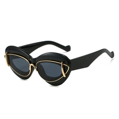 Unique Designer Inspired Cat-Eye Sunglasses