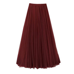 Elegant One-Shoulder Swimsuit with Tulle Detail