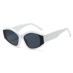 Fashion Forward Geometric Cat-Eye Sunglasses