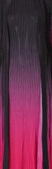 Elegant Ombre Pleated Maxi Dress