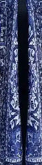 Tribal Print Long Pleated Kimono