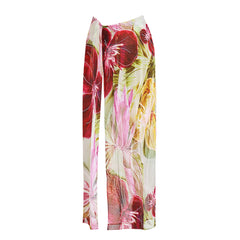 Unique Wrap Front Floral Swimsuit