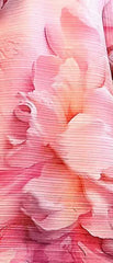 Blush Pink Pleated A-Line Dress