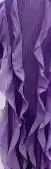 Royal Purple Sculpted Ruffle Pleated Dress