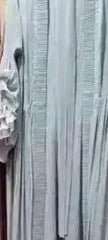 Elegant Ombre Pleated Maxi Dress