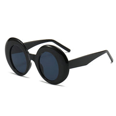 Chic Statement Round Sunglasses