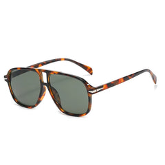 Trendy Tortoise Shell Square Sunglasses